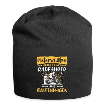 Boltenhagen Fahrradfahrer Boltenhagener - Jersey-Beanie - Schwarz - Vorne