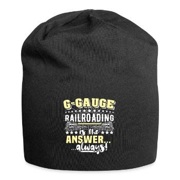 Garden Railway Garden Railway G Gauge - Jersey Beanie - black - Front