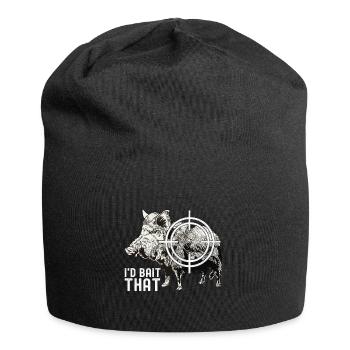 Chasseurs Chasse au sanglier - Bonnet en jersey - noir - Devant