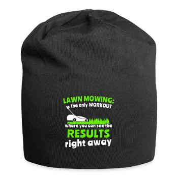 Lawn mowers Gasoline mowers Lawn mowing - Jersey Beanie - black - Front