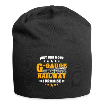 Garteneisenbahn Modelleisenbahn Spur G - Jersey-Beanie - Schwarz - Vorne