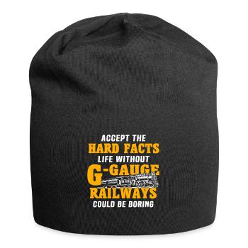 Garteneisenbahn Modelleisenbahn Spur G - Jersey-Beanie - Schwarz - Vorne