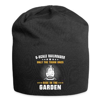 Model railway G gauge - Jersey Beanie - black - Front