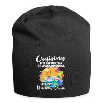 Croisière anniversaire Croisière d’anniversaire - Bonnet en jersey - noir - Devant