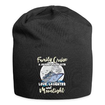Croisière familiale - Bonnet en jersey - noir - Devant