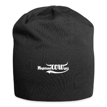 Highland cattle Highland Cow - Jersey Beanie - black - Front