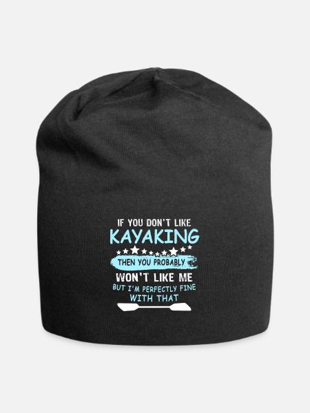 Kayaking - Jersey-Beanie - Schwarz