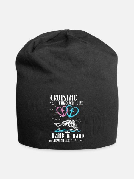 Cruise Partner - Jersey Beanie - black
