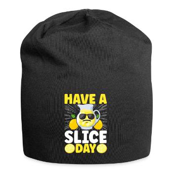 Limonade Limonadenstand - Jersey-Beanie - Schwarz - Vorne