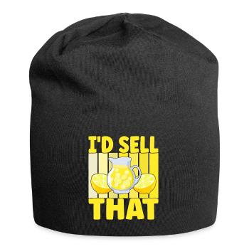 Lemonade Lemonade stand - Jersey Beanie - black - Front