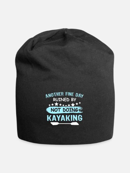 Kayaking - Jersey-Beanie - Schwarz