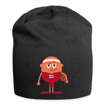Ballsport - Jersey-Beanie - Schwarz - Vorne