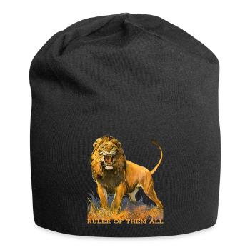 Wildtiere - Jersey-Beanie - Schwarz - Vorne