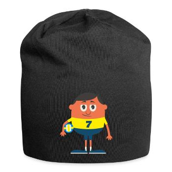 Ballsport - Jersey-Beanie - Schwarz - Vorne