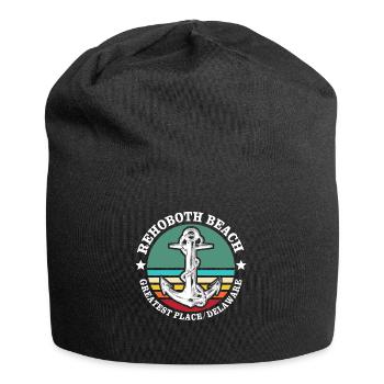 Rehoboth Beach Delaware - Jersey Beanie - black - Front