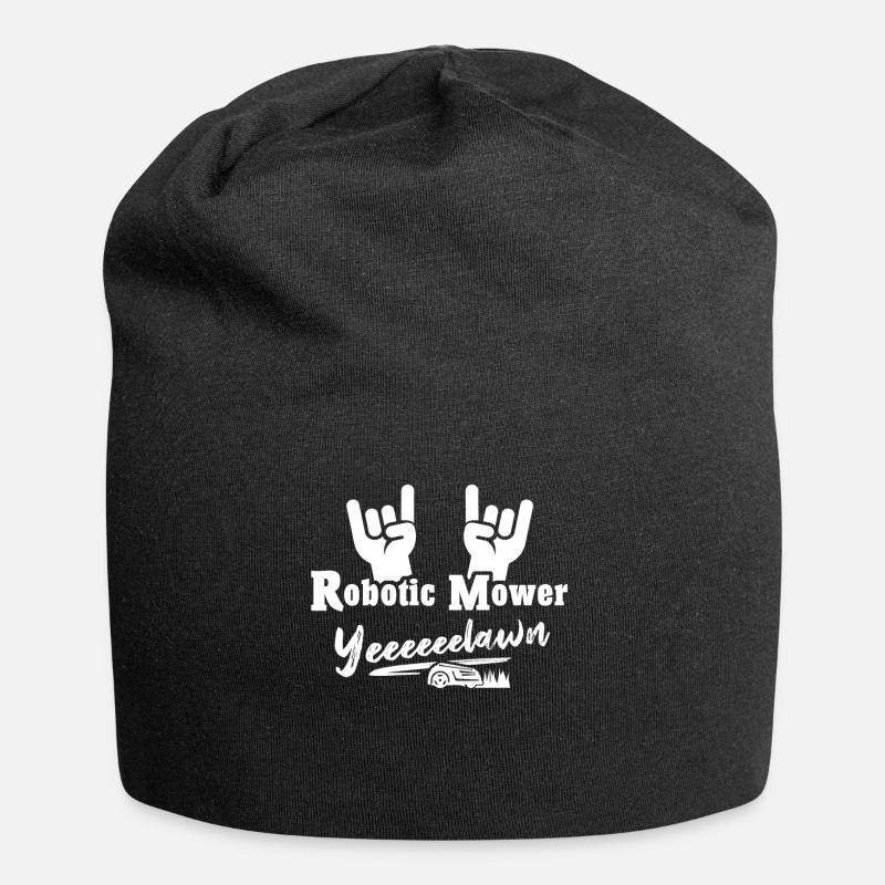 Tondeuse robot - Bonnet en jersey - noir