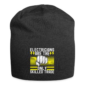 Electrician Electronics Technician - Jersey Beanie - charcoal grey - Front
