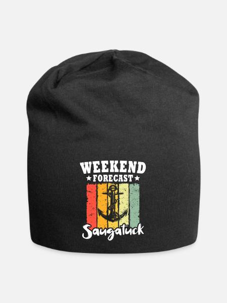 Saugatuck Michigan - Jersey-Beanie - Schwarz