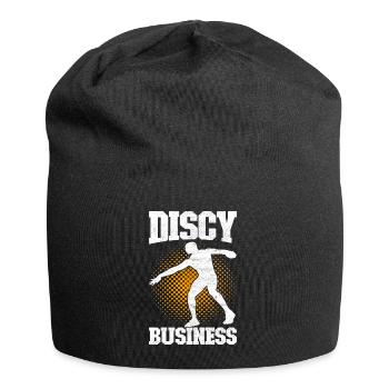 Lanceur de disque Lancer de disque - Bonnet en jersey - noir - Devant