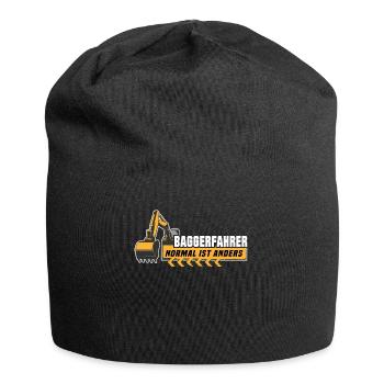 Baggerführer - Jersey-Beanie - Schwarz - Vorne