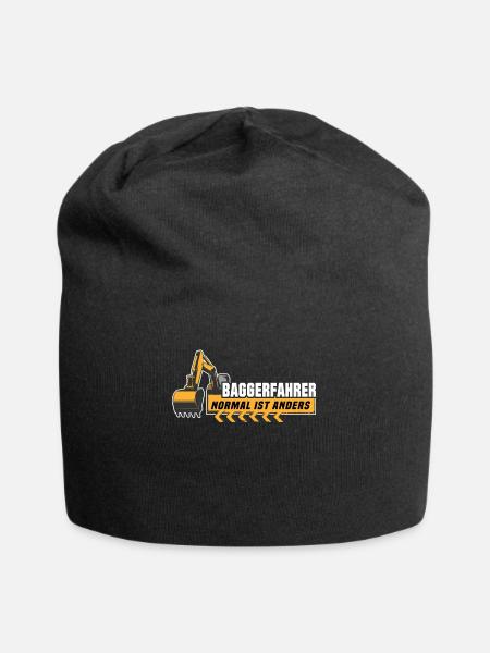 Baggerführer - Jersey-Beanie - Schwarz