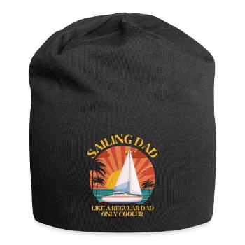 Cooler Sailing Dad - Jersey Beanie - black - Front