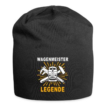 Wagenmeister Zugtechniker - Jersey-Beanie - Schwarz - Vorne