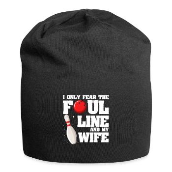 Bowling Wife - Jersey-Beanie - Schwarz - Vorne