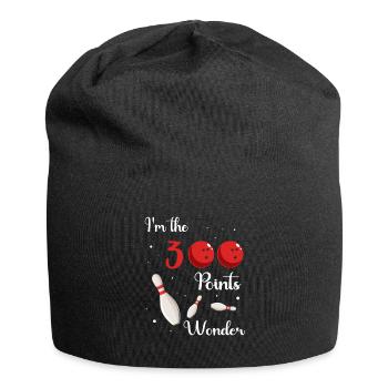 Bowling Player - Jersey-Beanie - Schwarz - Vorne