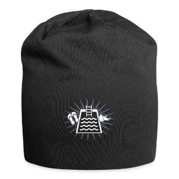 Maître nageur - Bonnet en jersey - noir - Devant