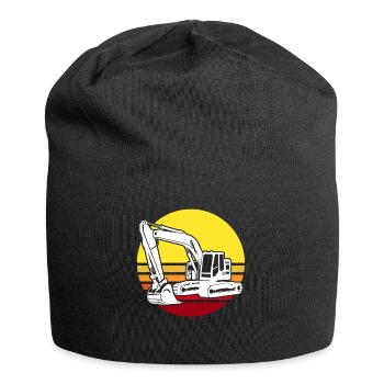 Excavator Operator Excavator Driver - Jersey Beanie - black - Front