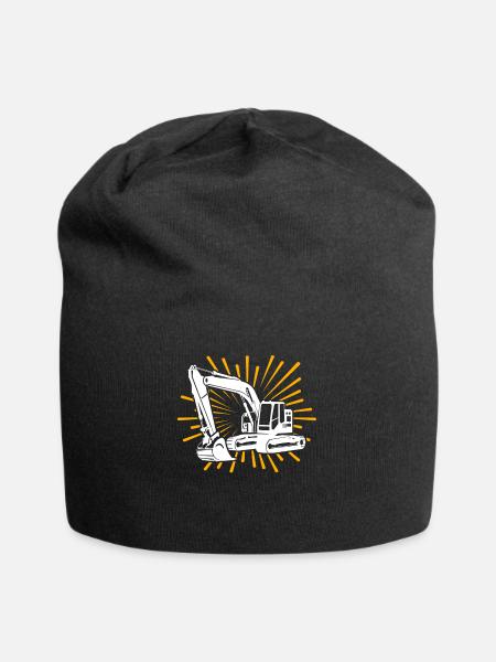 Bagger - Jersey-Beanie - Schwarz