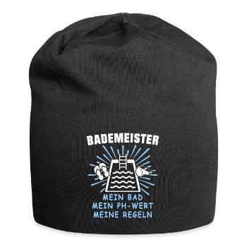 Bademeister - Jersey-Beanie - Schwarz - Vorne