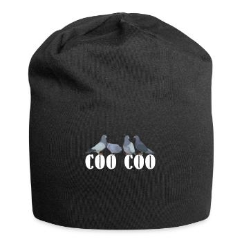 Pigeon Gurr Gurr - Jersey Beanie - black - Front