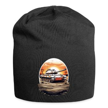 Tank - Jersey Beanie - black - Front