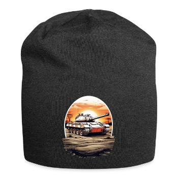 Tank - Jersey Beanie - charcoal grey - Front