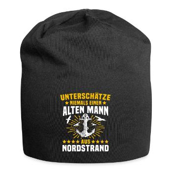 Nordstrand Unterschätze Nordstrander Mann - Jersey-Beanie - Schwarz - Vorne