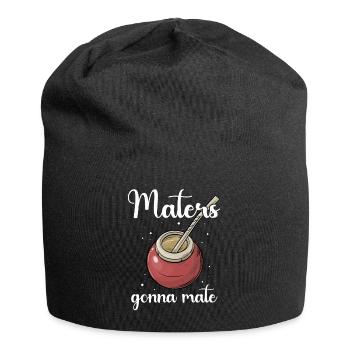 Yerba mate tea - Jersey Beanie - black - Front