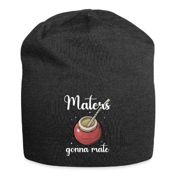 Yerba Mate Tee - Jersey-Beanie - Anthrazit - Vorne