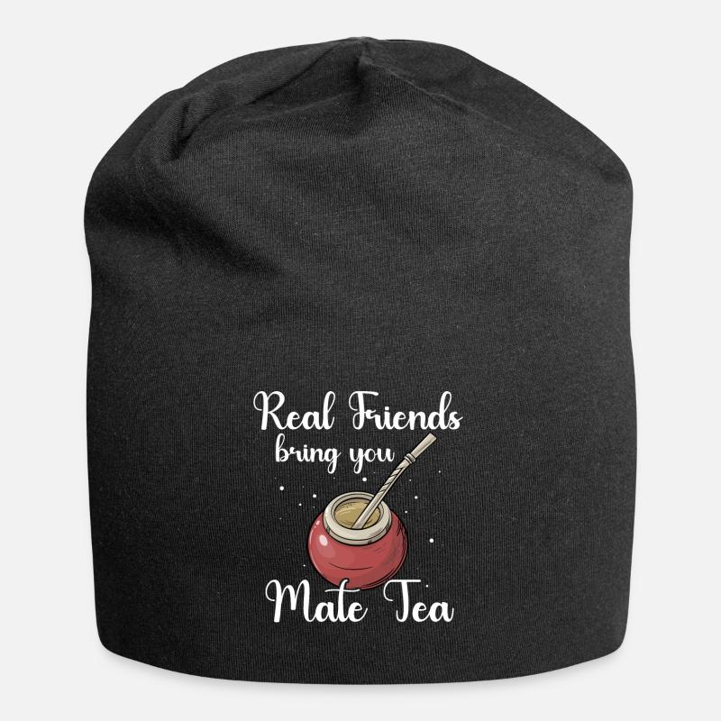 Mate Tee Teetasse - Jersey-Beanie - Schwarz