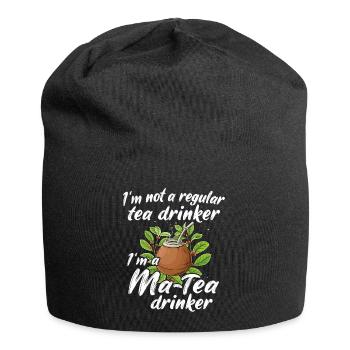 Yerba mate tea - Jersey Beanie - black - Front