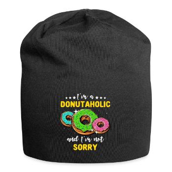 Donut Love Donuts - Bonnet en jersey - noir - Devant