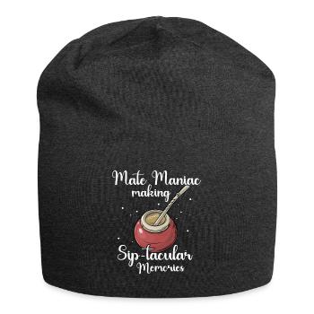 Mate Tee Sprüche - Jersey-Beanie - Anthrazit - Vorne