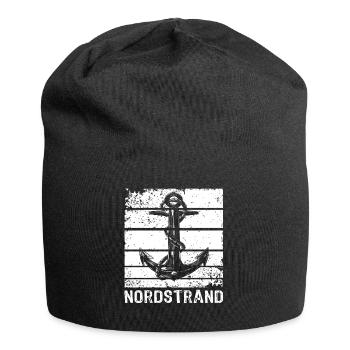 Nordstrand - Jersey-Beanie - Schwarz - Vorne