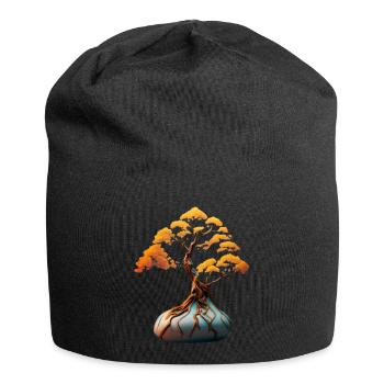 Arbre d’or - Bonnet en jersey - noir - Devant