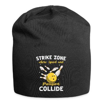 Bowling - Jersey-Beanie - Schwarz - Vorne