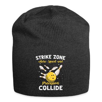 Bowling - Jersey Beanie - charcoal grey - Front