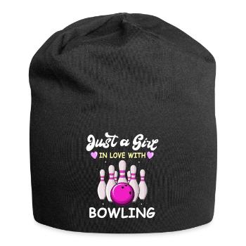 Bowling Bowler - Jersey-Beanie - Schwarz - Vorne