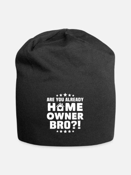 Homeowner - Jersey-Beanie - Schwarz