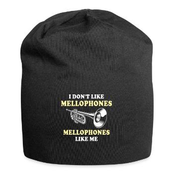Mellophone Mellophone Player Mellophonium - Jersey Beanie - black - Front